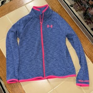 Girls size small Under Armour lightweight jacket